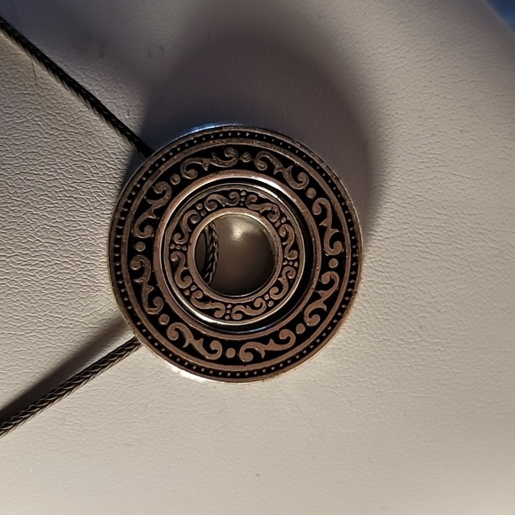 Brighton " Circle in Circle" Necklace - Picture 2 of 4